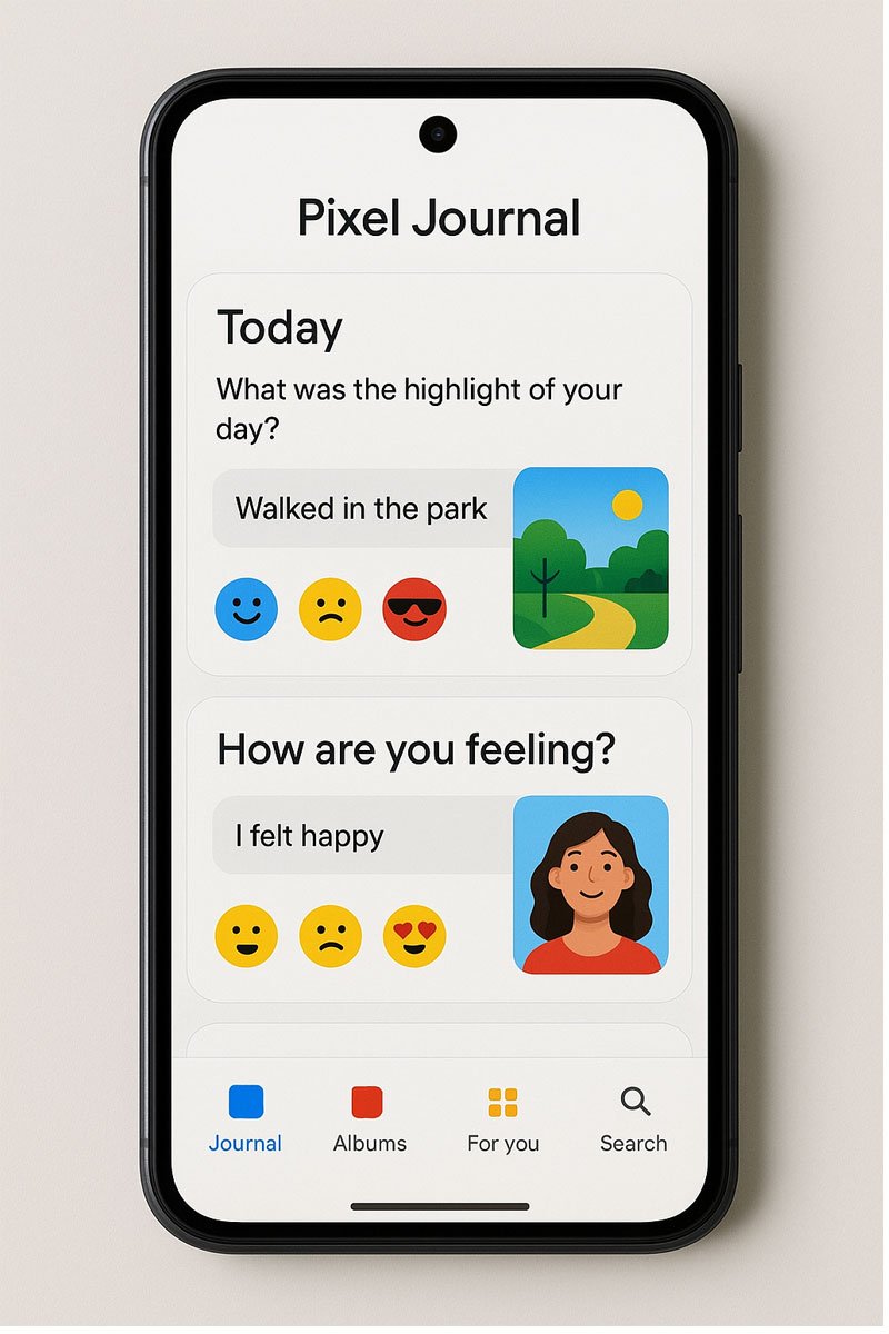 Google Launches Pixel Journal, a New Official Note-Taking App