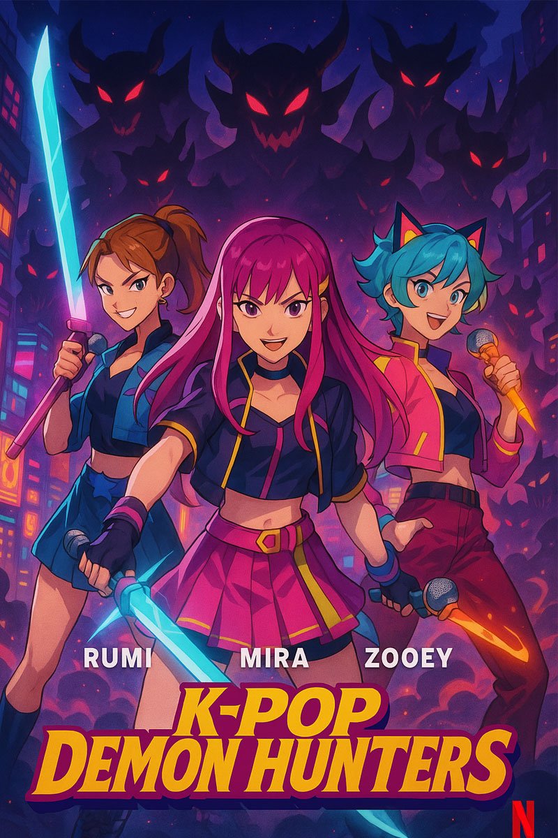 Netflix’s KPop Demon Hunters - Biggest Movie in Theaters 2025