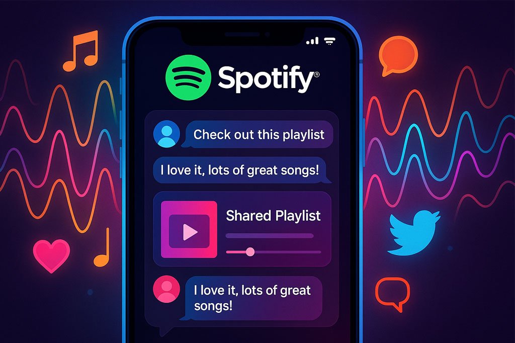 Spotify Rolls Out Messaging as It Pushes Into Social Networking