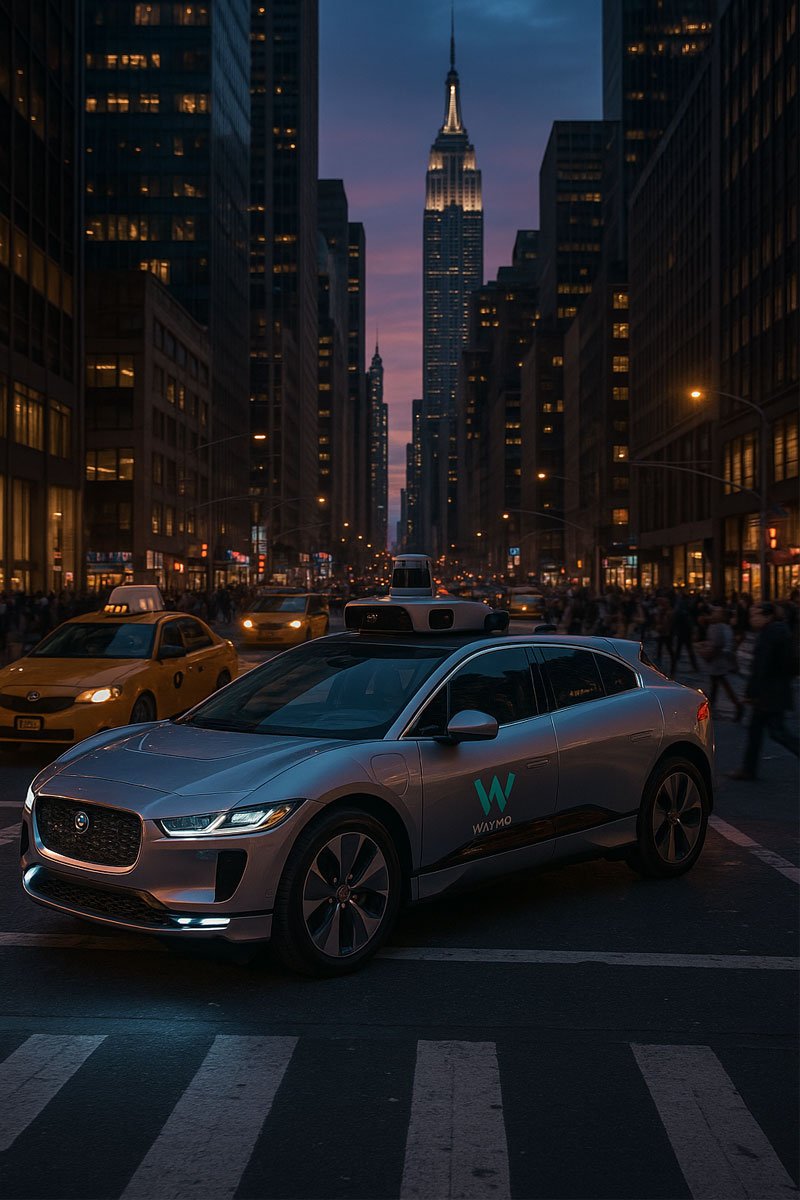 Waymo Gets Green Light for Self-Driving Tests in NYC