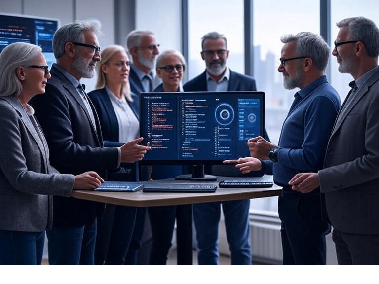 AI Caretakers at Work: How Senior Developers Guide Technology