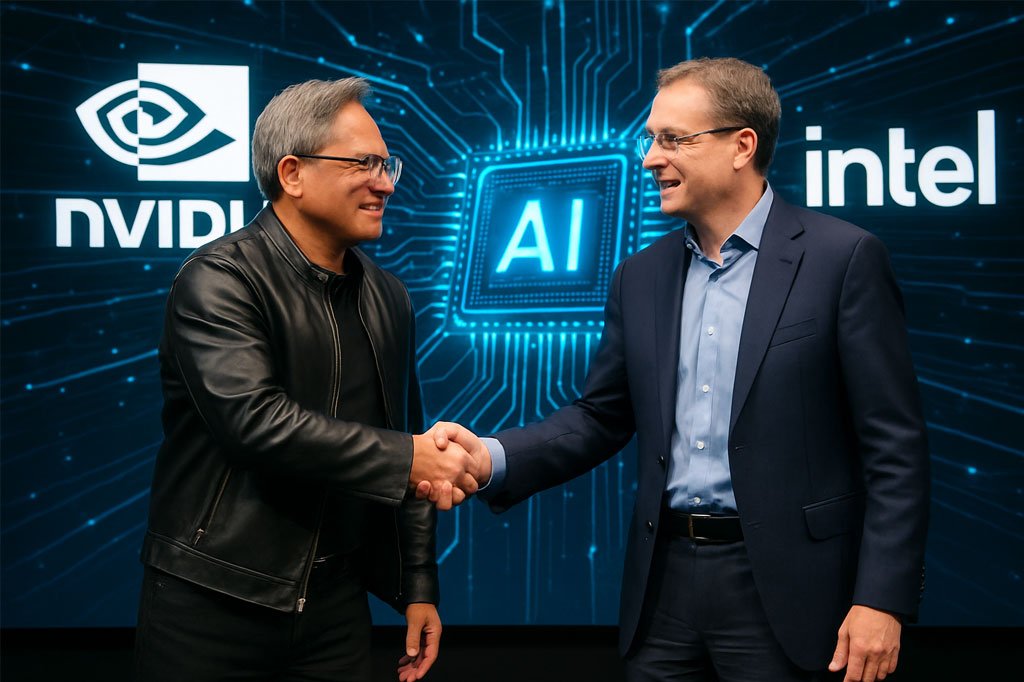 Nvidia Invests $5B in Intel for AI Chip Collaboration