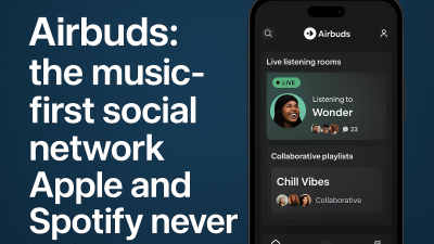 Airbuds live listening room in action