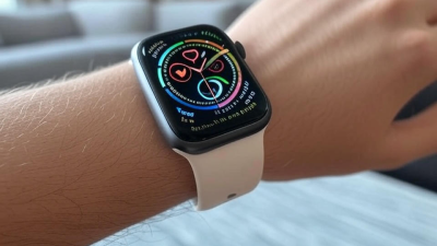 Apple Watch SE 3 in action.