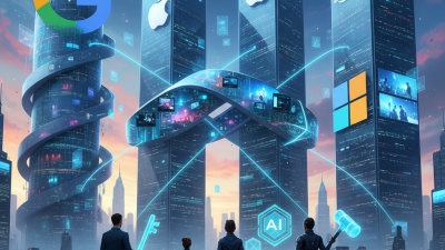 Illustration showing regulators exploring new digital tools to control Big Tech