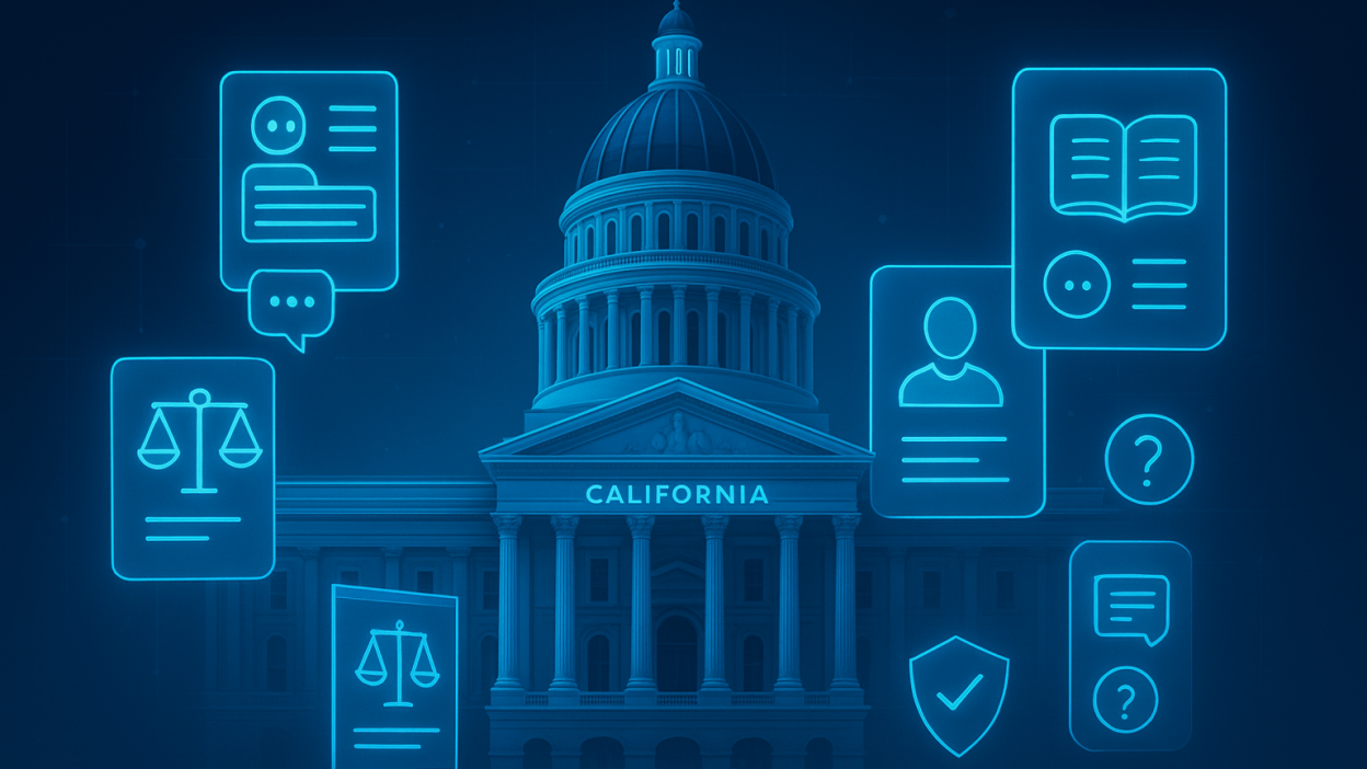 California’s efforts to regulate AI companion chatbots for privacy and ethical use