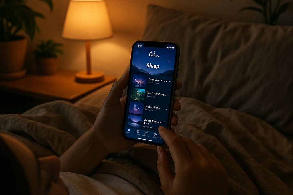 Calm’s Sleep App: Personalized Rest Support