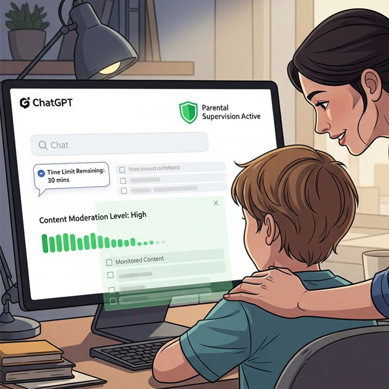 Sensitive Conversations Now Handled by GPT-5 with New Parental Controls