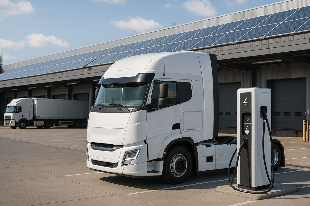 EV Realty Powers Electric Trucking