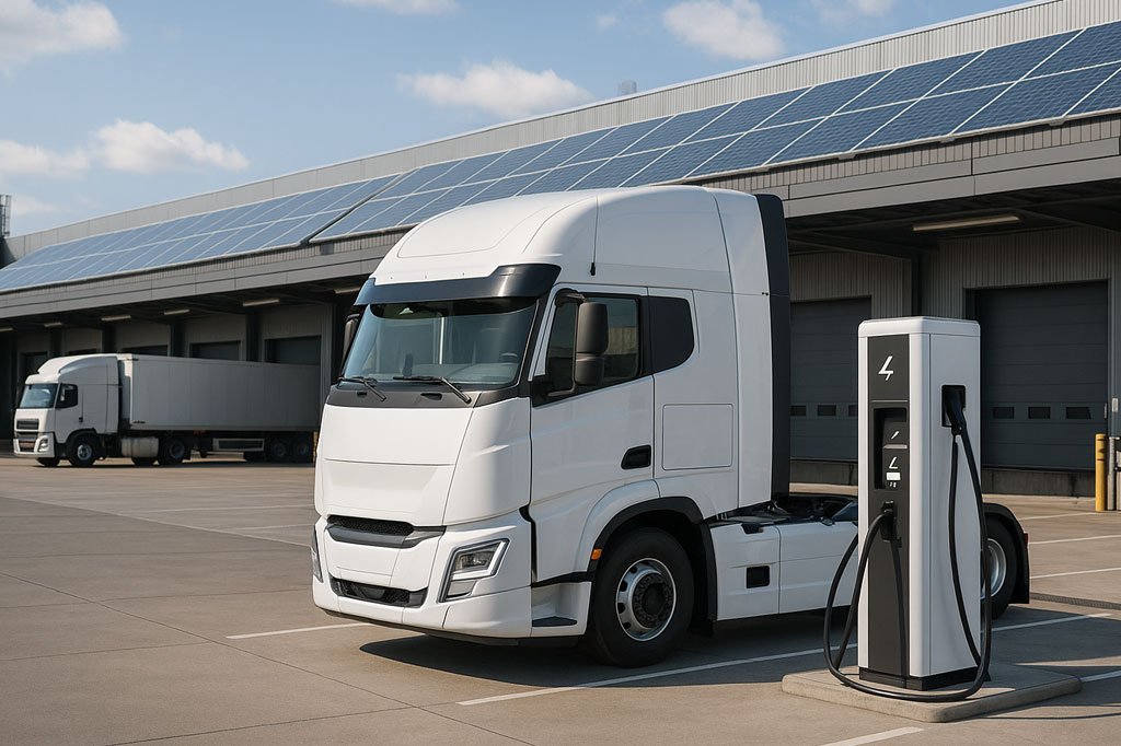 EV Realty Powers Electric Trucking with Strategic Real Estate