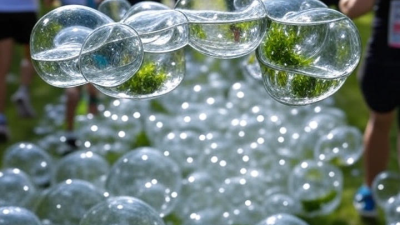 Edible Water Bubbles A Revolutionary Step Toward Ending Single-Use Plastic Waste