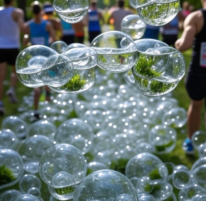 Edible Water Bubbles A Revolutionary Step Toward Ending Single-Use Plastic Waste