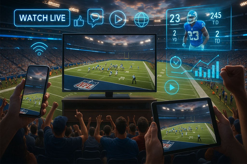 YouTube Scores Big: Over 17M Fans Tune In for Its First Exclusive NFL Broadcast