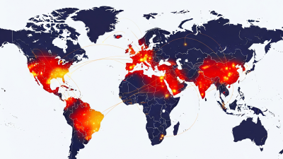 Global AI infrastructure investment map.
