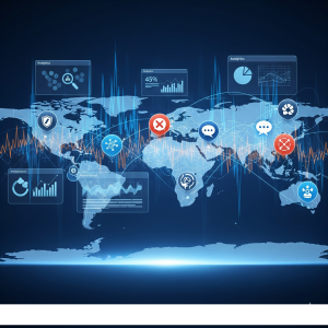 Global deployment of AI misinformation detection tools across regions.