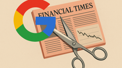 Google’s FT subscription cut.