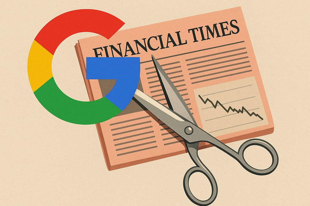 Google’s FT subscription cut.