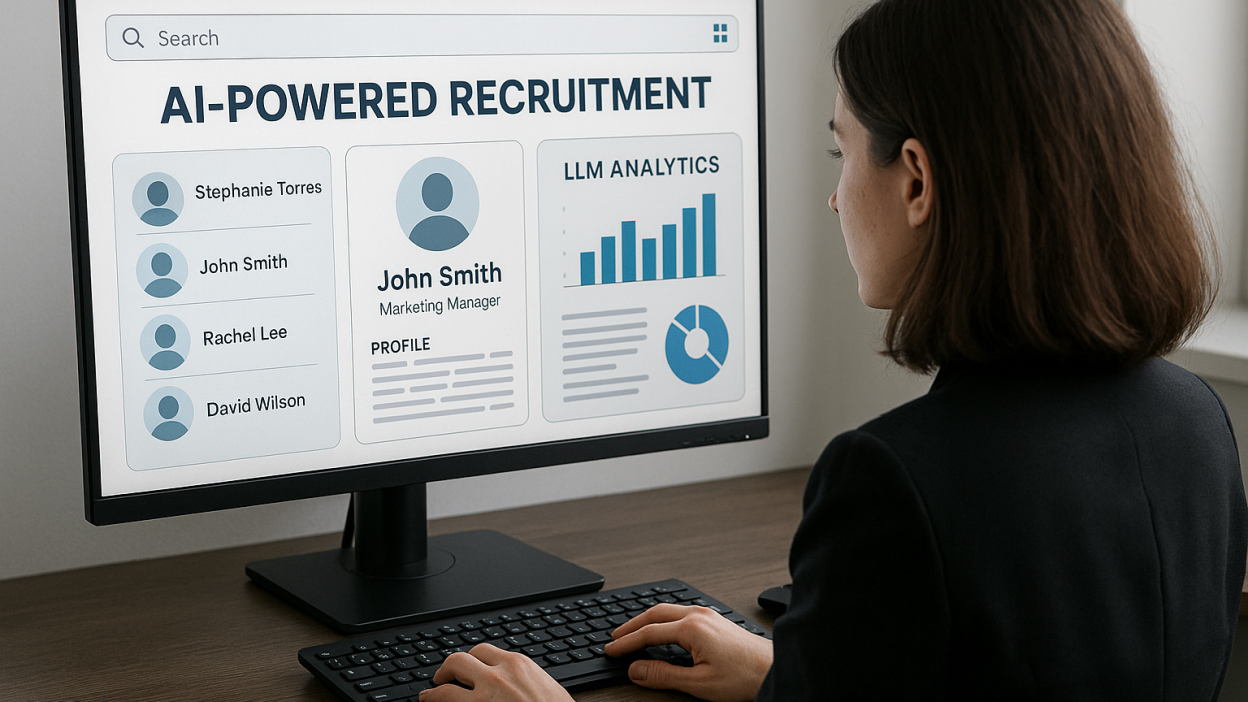 Smarter hiring with AI.