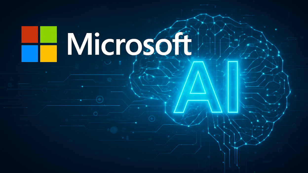 Microsoft at the crossroads of the AI revolution.