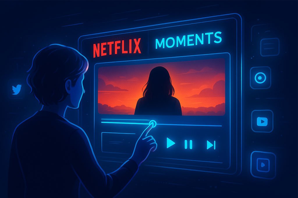 Netflix Revamps Moments Feature: Greater Control Over Scene Clipping for Users