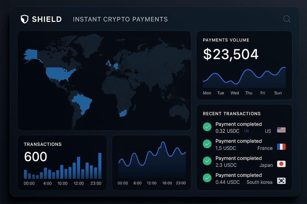 Shield Streamlines Global Crypto Payments