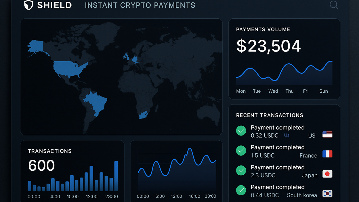 Shield Streamlines Global Crypto Payments