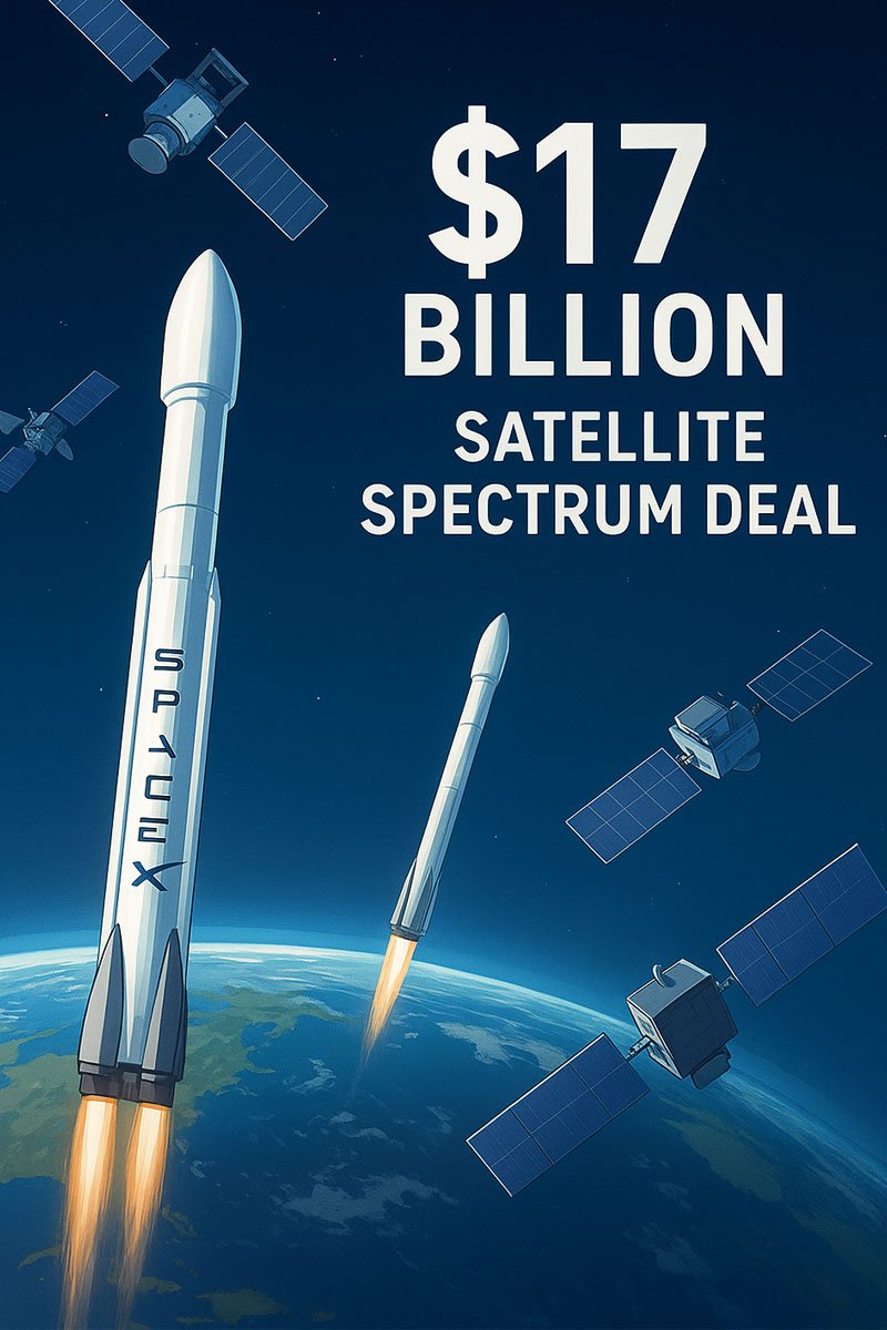SpaceX Acquires EchoStar’s Satellite Spectrum in $17 Billion Deal