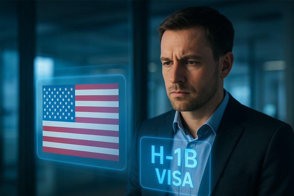 Modern editorial, corporate-tech vibe