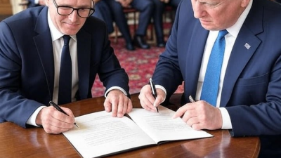 Historic Signing of the Tech Prosperity Deal