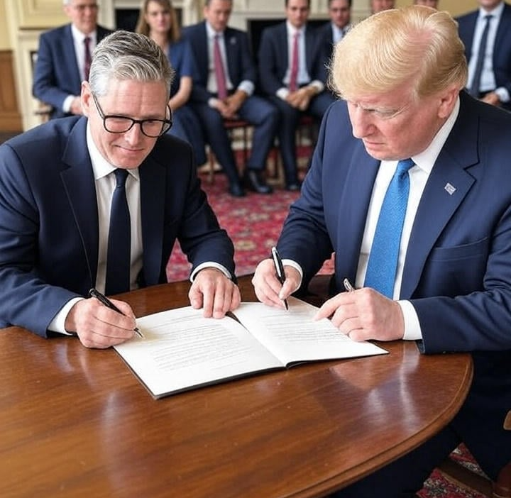 Historic Signing of the Tech Prosperity Deal