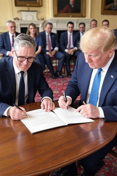 Historic Signing of the Tech Prosperity Deal