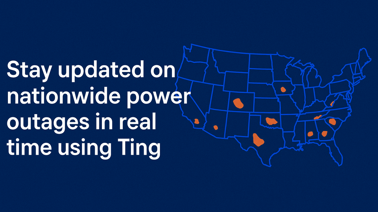 Real-Time Power Outage Map
