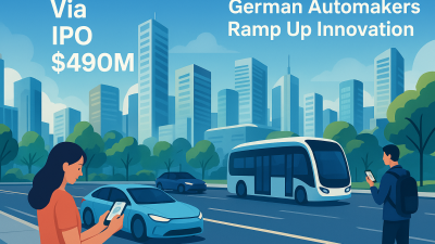 Via IPO $490M | German Automakers Ramp Up Innovation