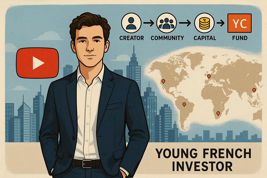 From YouTube creator to venture capitalist, this French investor has built a $12M fund dedicated to Y Combinator startups.