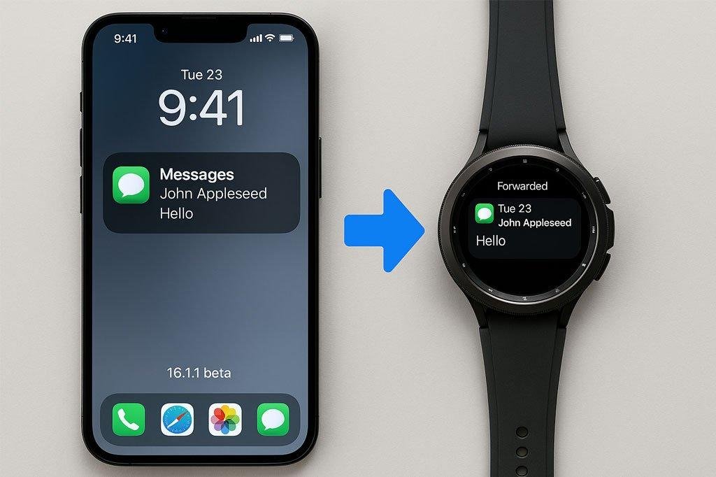 iOS 26.1 Notification Forwarding
