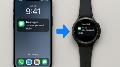 iOS 26.1 Notification Forwarding