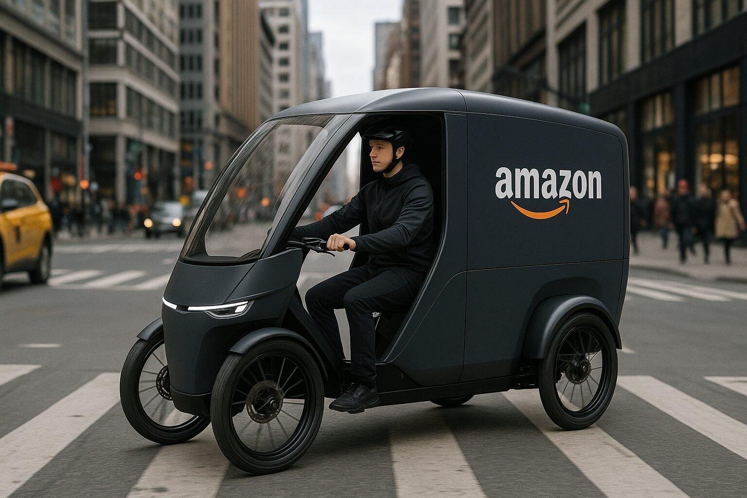 Amazon's New Pedal-Assist Cargo Quads: Revolutionizing Urban Delivery