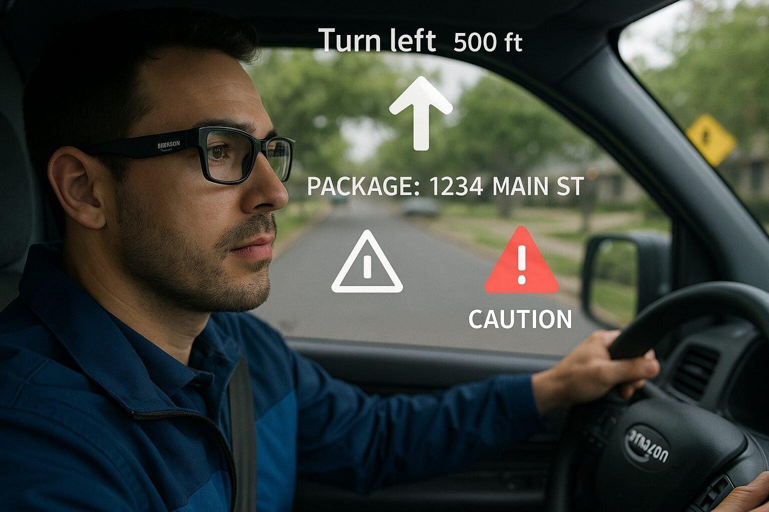 Revolutionizing Delivery: Amazon's Smart Glasses Enhance Driver Efficiency