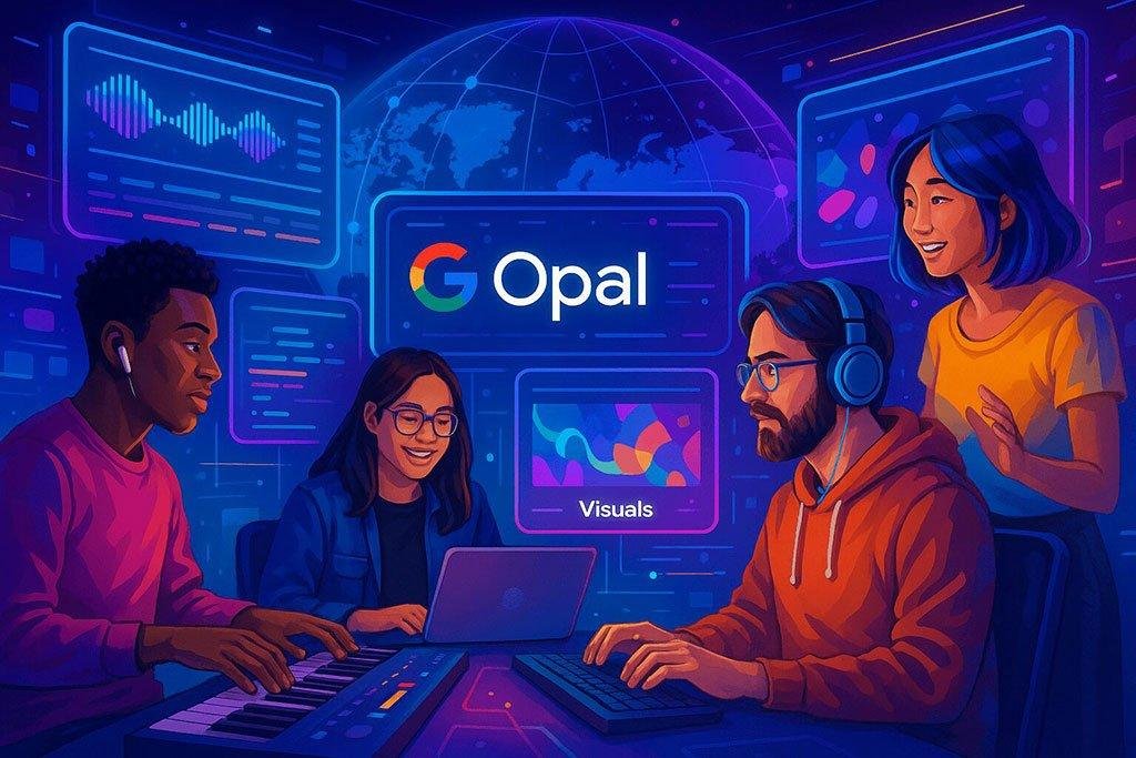 Creators harness AI to design music and visuals