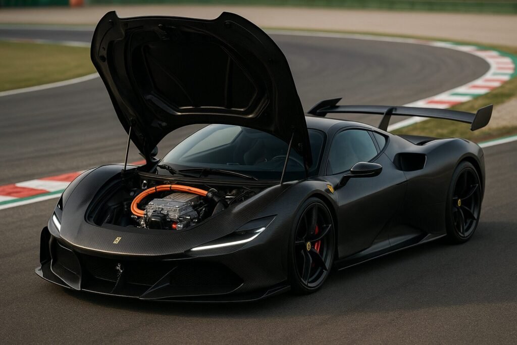 Ferrari Offers an Inside Look at Its 1000HP Electric Supercar