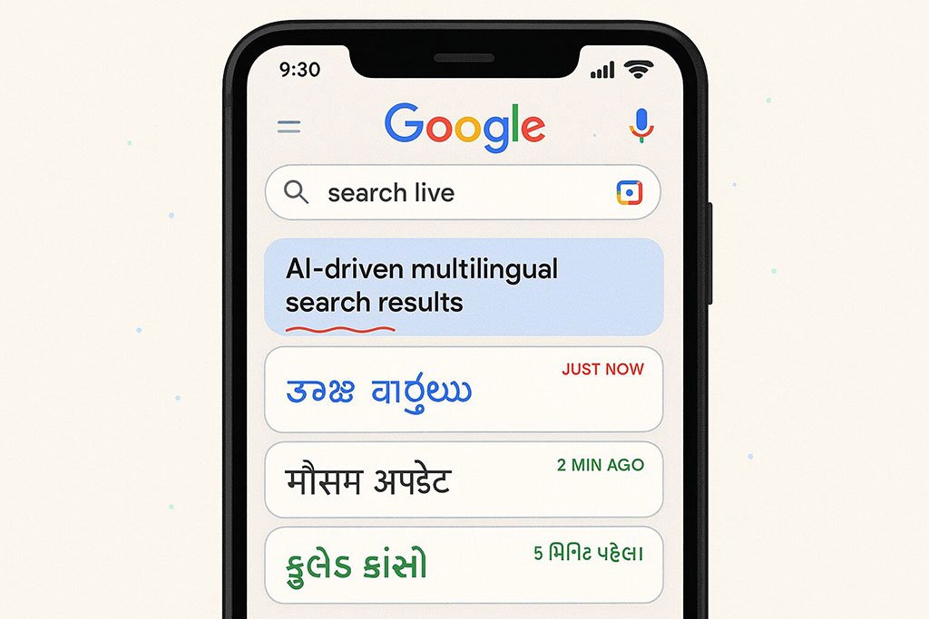 Real-time, AI-powered search in multiple Indian languages
