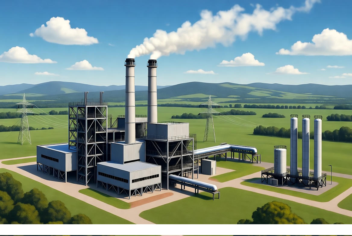 400 MW gas plant + 90% CO₂ captured