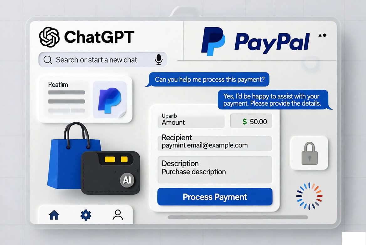 Where AI meets fintech — in-chat payments make every conversation a transaction.