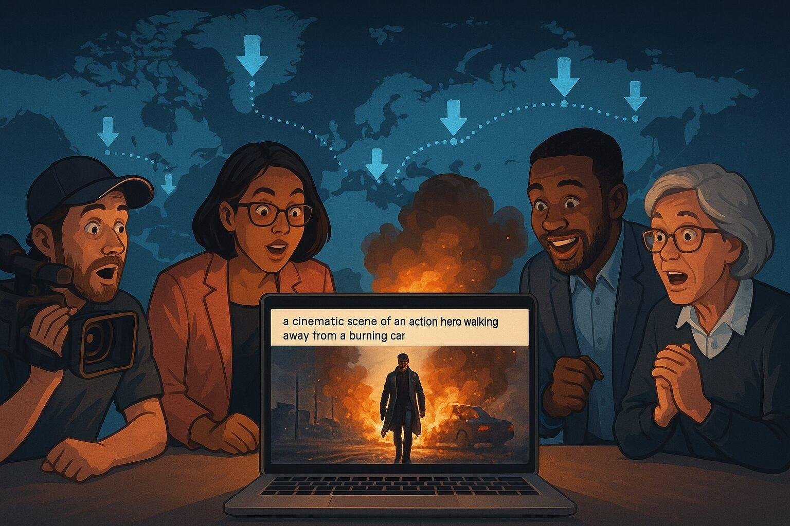 From words to worlds—Sora redefines visual creation.