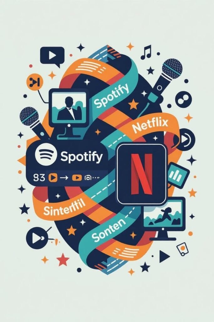 Spotify and Netflix Join Forces to Expand Video Podcasts to Global Audiences