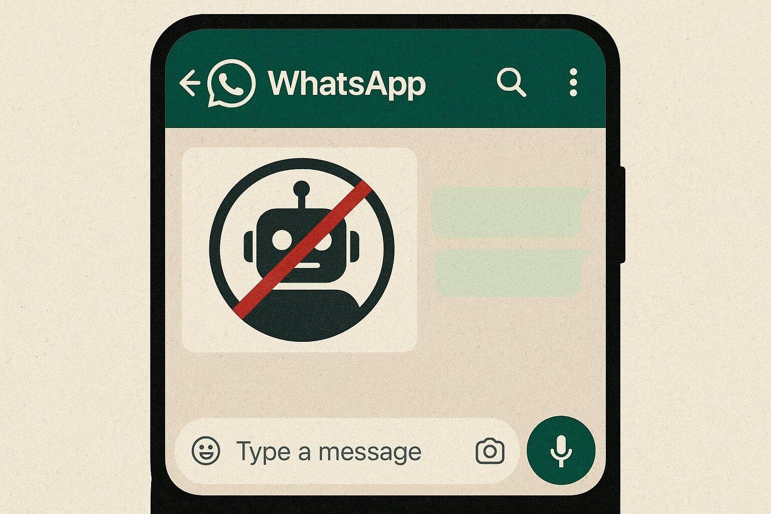 WhatsApp Bans Generic Chatbots