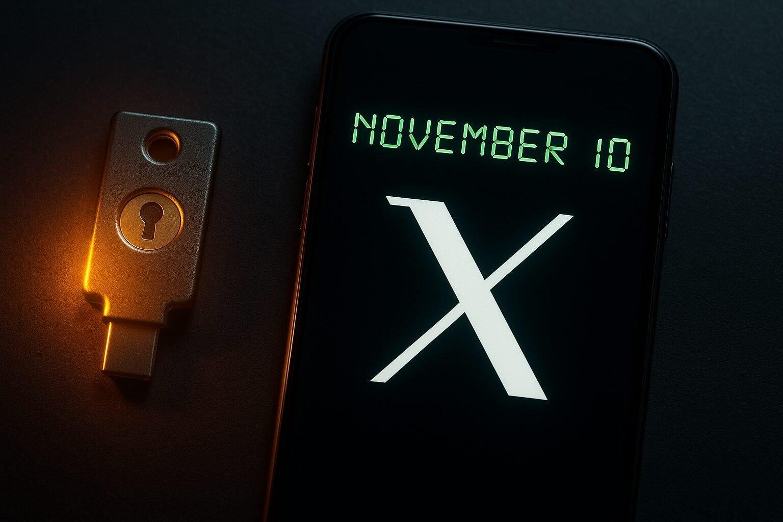 Re-register your hardware security key by November 10