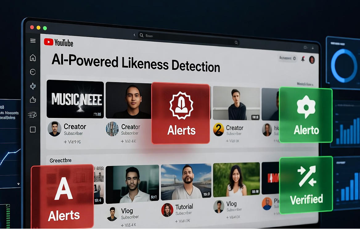 YouTube Likeness-Detection in Action