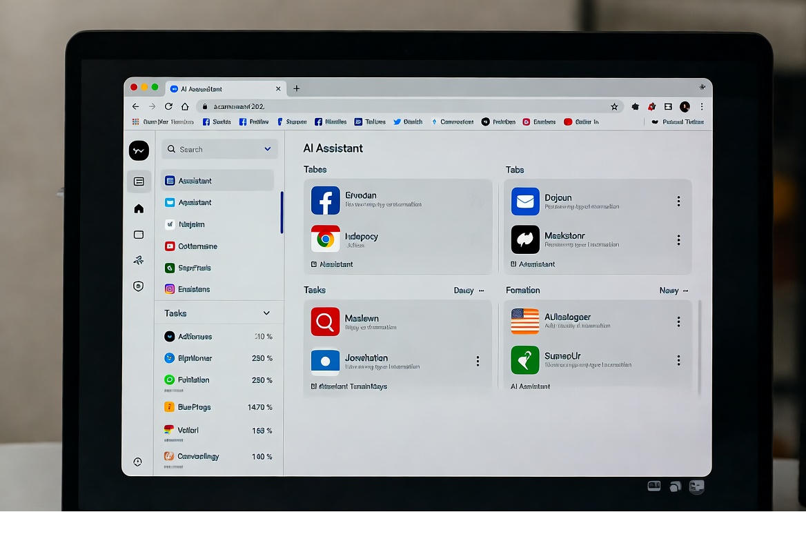 AI Browser Interface