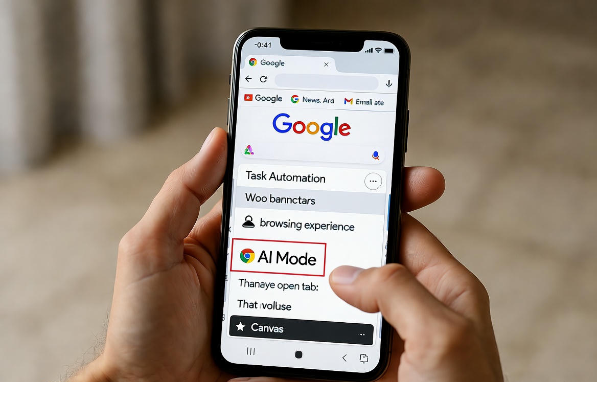 Chrome AI Mode Shortcut